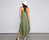 Effortless Vibes Stylish Sleeveless Maxi Dress InsStreet